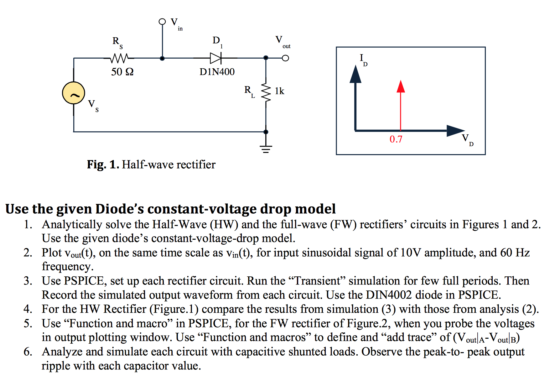 use-the-given-diode-s-constant-voltage-drop-model-chegg