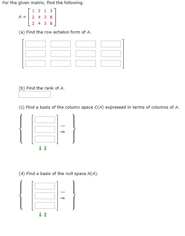 solved-for-the-given-matrix-find-the-following-1-2-1-3-a-2-chegg