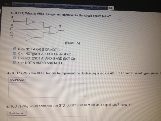 vhdl hexadecimal assignment