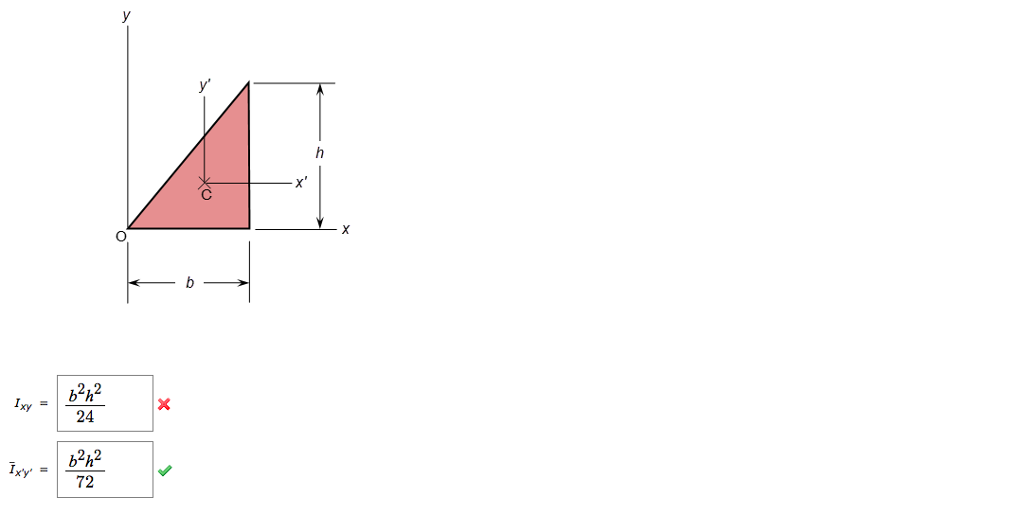 Solved For Each Of The Triangles Shown, Determine The | Chegg.com