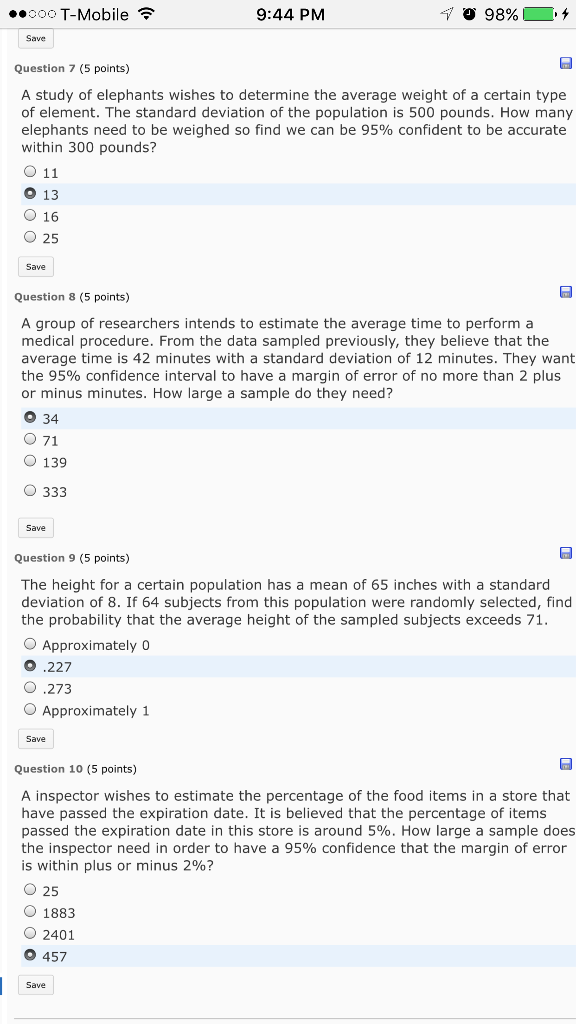 Solved A study of elephants wishes to determine the average | Chegg.com