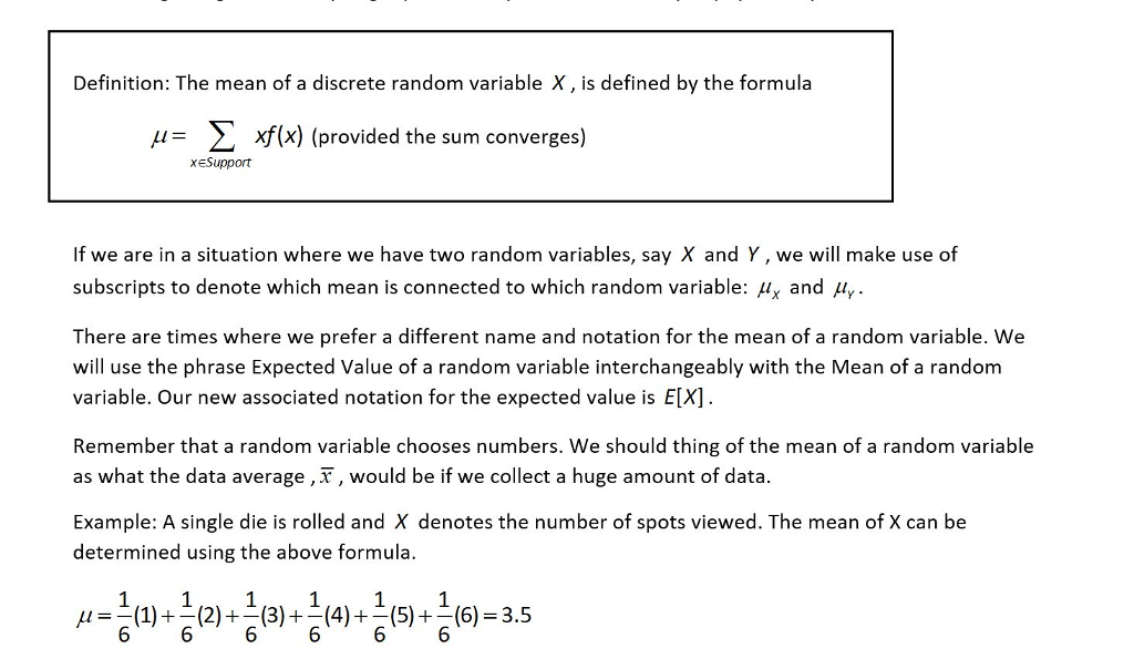 solved-definition-the-mean-of-a-discrete-random-variable-x-chegg