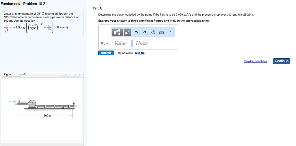 Solved Fundamental Problem 10.2 Part A Water At A 