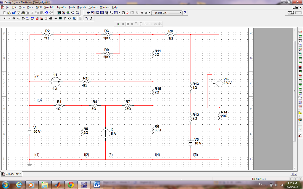 Solved Design Multisim Designl not EL Eile Edit View Place | Chegg.com