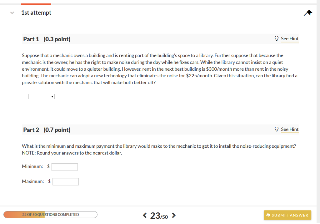 Solved 1st attempt Part 1 (0.3 point) O See Hint Suppose | Chegg.com