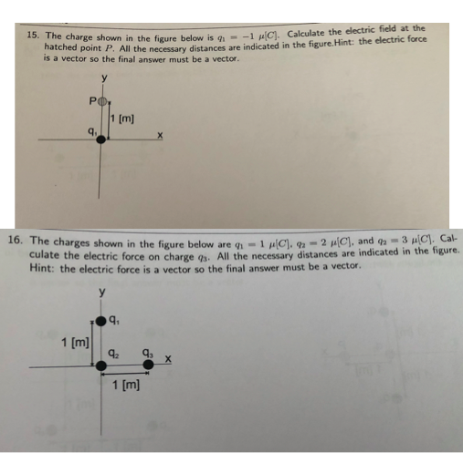 Solved 15. The Charge Shown In The Figure Below Is Qi S-1 | Chegg.com