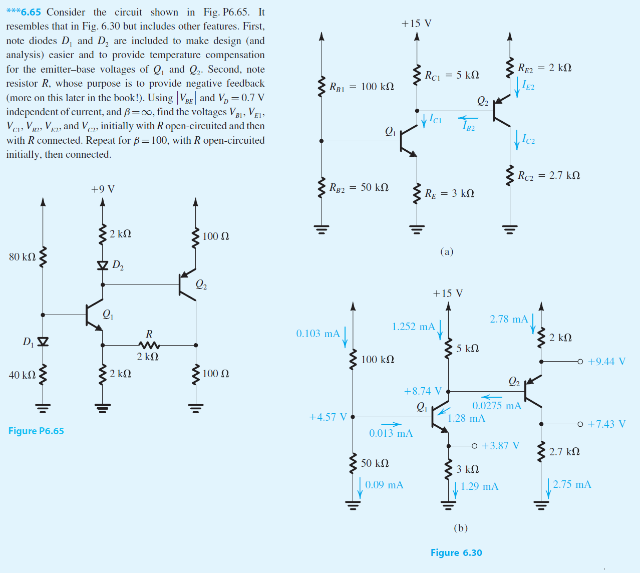 Solved Consider The Circuit Shown In Fig. P6.65. It | Chegg.com