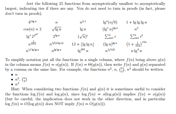 solved-sort-the-following-25-functions-from-asymptotically-chegg