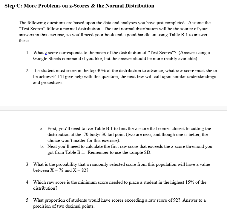 Solved Meal Median Mode SD Sample SD Population Test Score