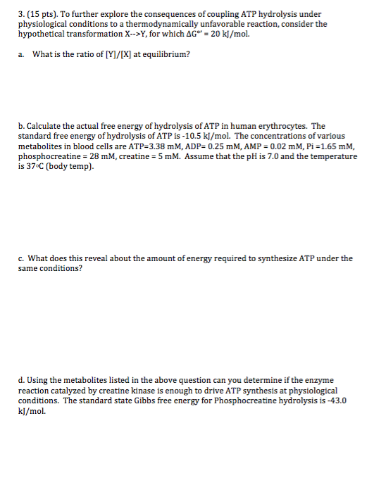 To further explore the consequences of coupling ATP