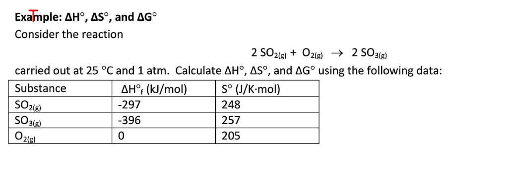 Solved Delta H degree, Delta S degree, and Delta G degree | Chegg.com
