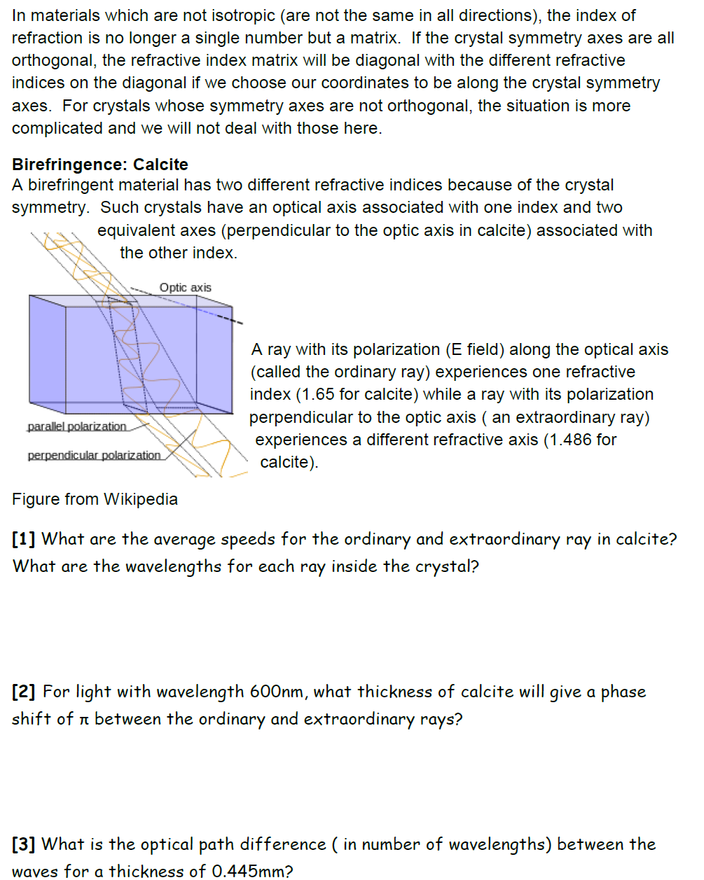 Solved Nonlinear Optics | Chegg.com