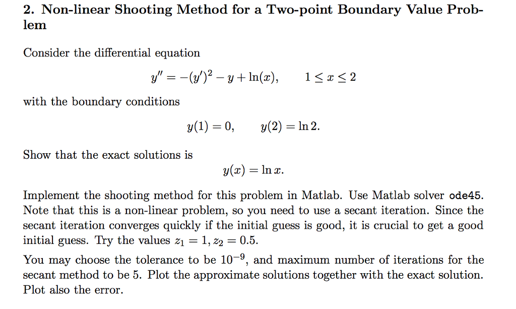 Solved Consider the differential equation y