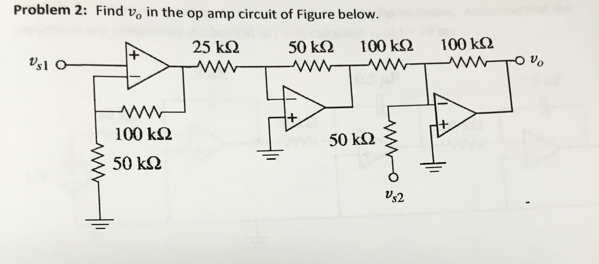 solved-problem-2-find-v0-in-the-op-amp-circuit-of-figure-chegg