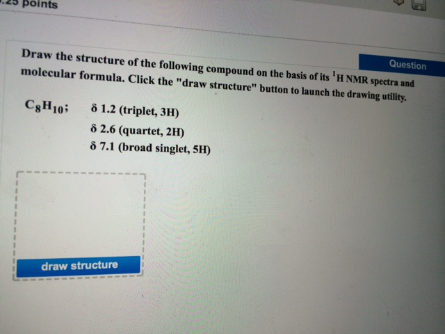 Solved draw the structure of the following compound on the | Chegg.com