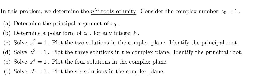 solved-in-this-problem-we-determine-the-nth-roots-of-unity-chegg