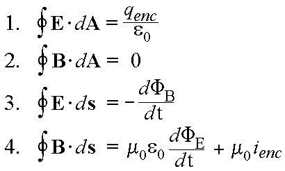 Solved Which/How many of Maxwell's equations would have to | Chegg.com