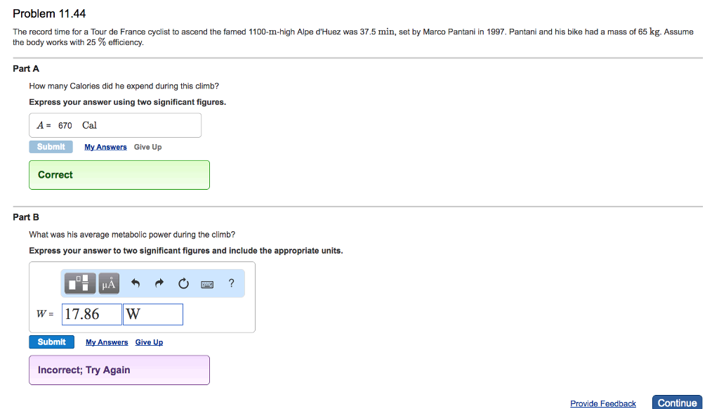 Solved Problem 11 44 The Record Time For A Tour De France Chegg