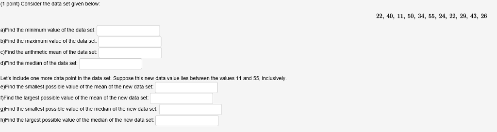 solved-consider-the-data-set-given-below-22-40-11-50-chegg