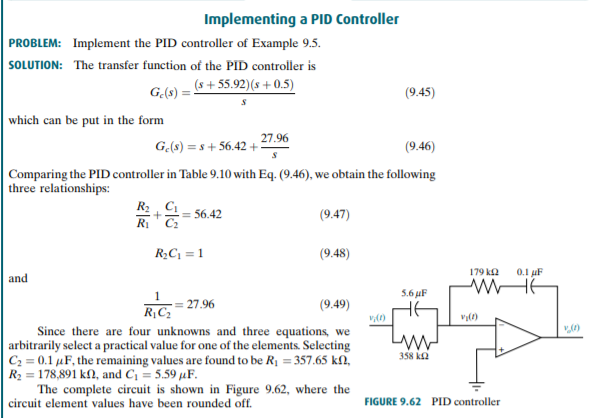In matlab I need to prove this PID controller | Chegg.com