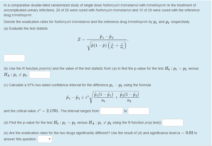 Solved In A Comparative Double Blind Randomized Study Of Chegg Solved In A Comparative Double Blind Randomized Study Of Chegg