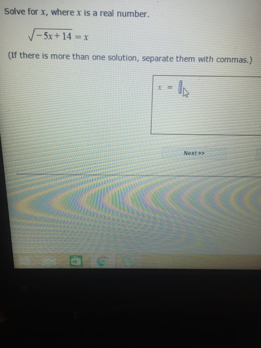 solved-solve-for-x-where-x-is-a-real-number-squareroot-5x-chegg