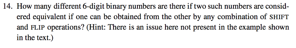 how many 6 digit binary numbers are there