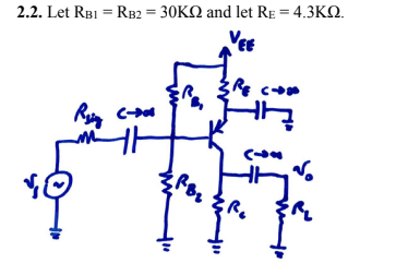 Solved Problem 2: BJT Small-Signal Voltage Amplifiers In The | Chegg.com