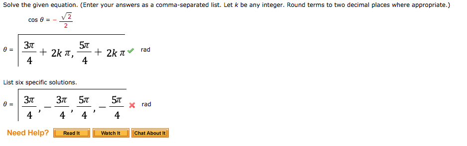 I only need help getting the last two of six specific | Chegg.com