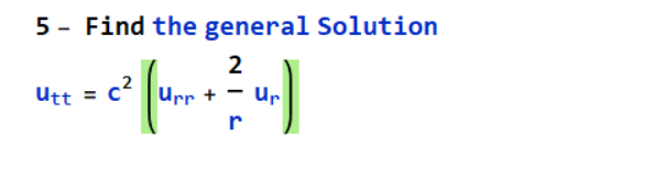 Solved 5 Find the general Solution 2 2 | Chegg.com