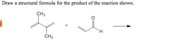 Solved Draw the structural formula for the product of the | Chegg.com