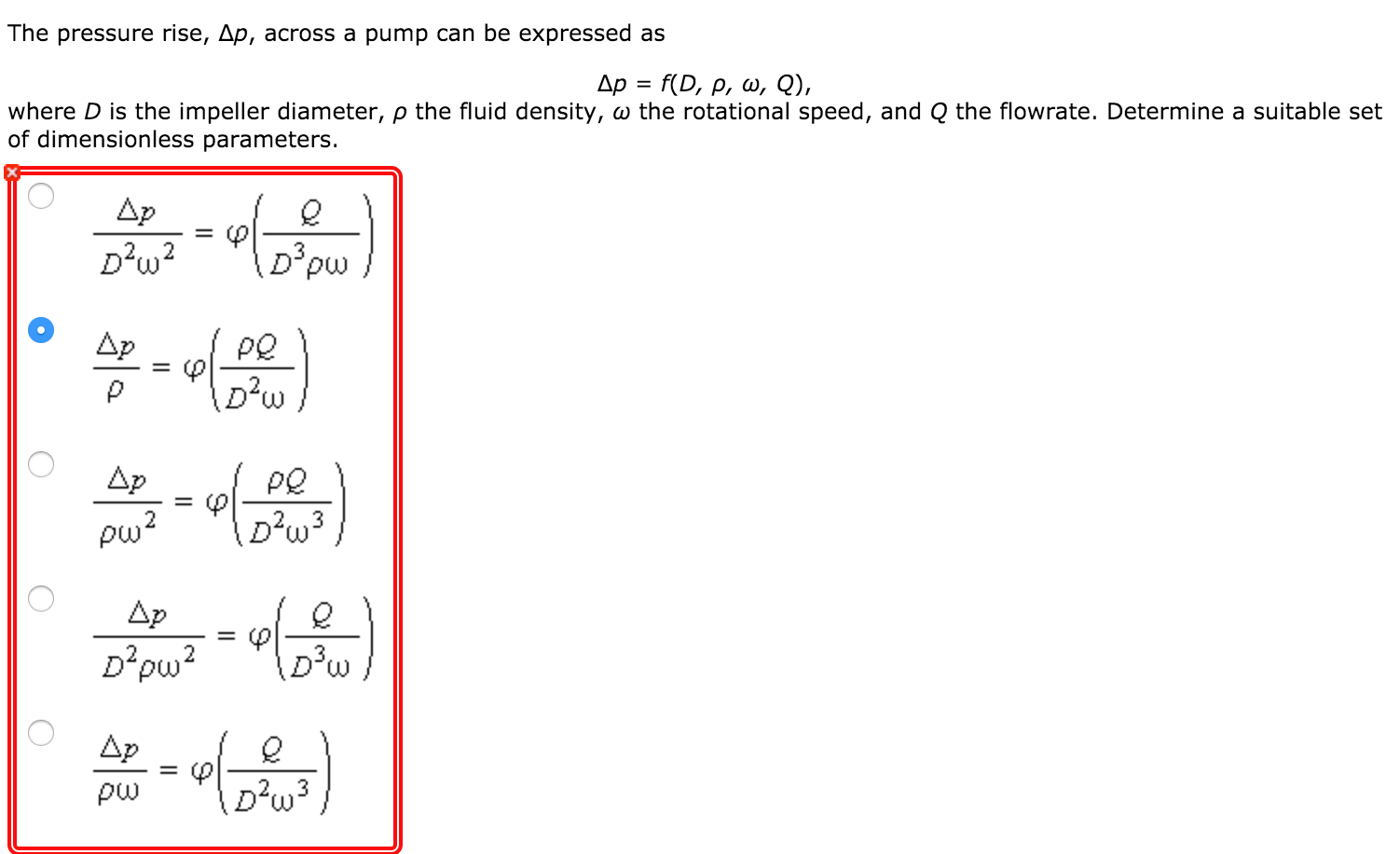 solved-the-pressure-rise-delta-p-across-a-pump-can-be-chegg