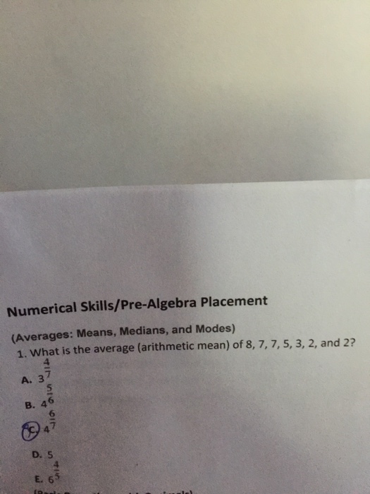 find the average of 2 3 5 6 and 7 12