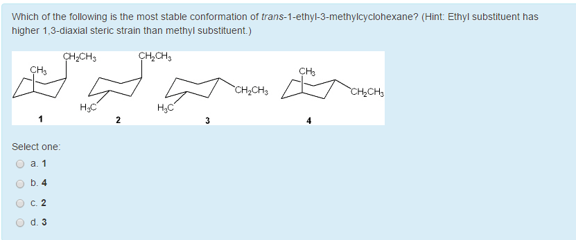 solved-which-structure-represents-the-most-stable-chegg