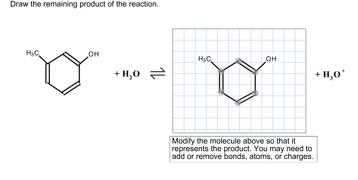 Solved Draw the remaining product of the reaction.