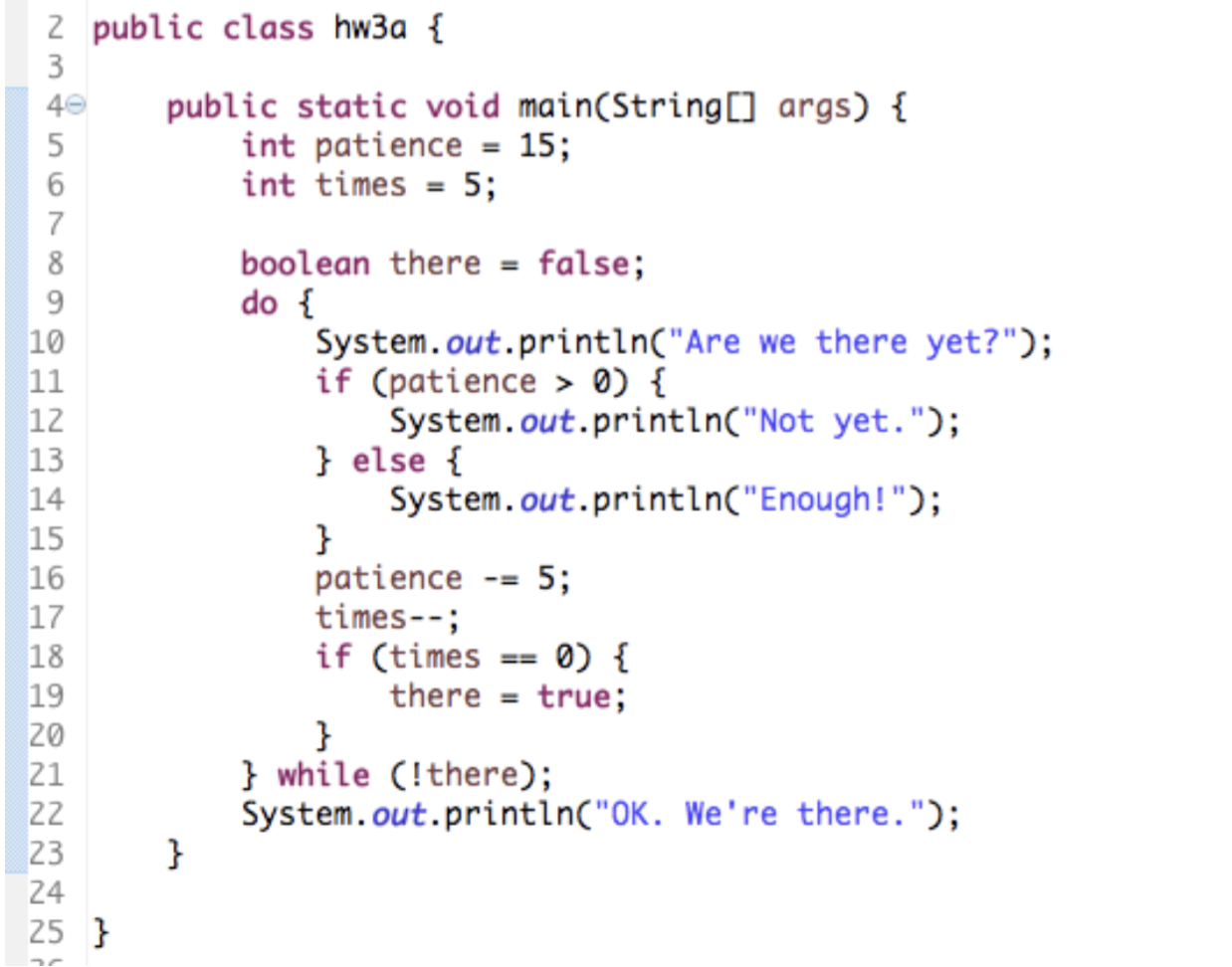 Solved Part 1: Step through the code below and form a trace | Chegg.com