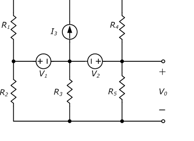 Solved Using superposition, find V0 in the circuit shown | Chegg.com