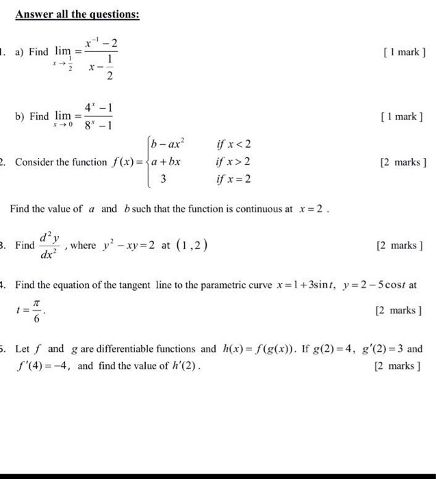 Solved Find lim=x^-1-2/x-1/2 Find lim =x^-1-2/x-1/2 Consider | Chegg.com