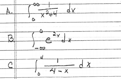 integrate x (- 1 2 dx from 0 to ∞