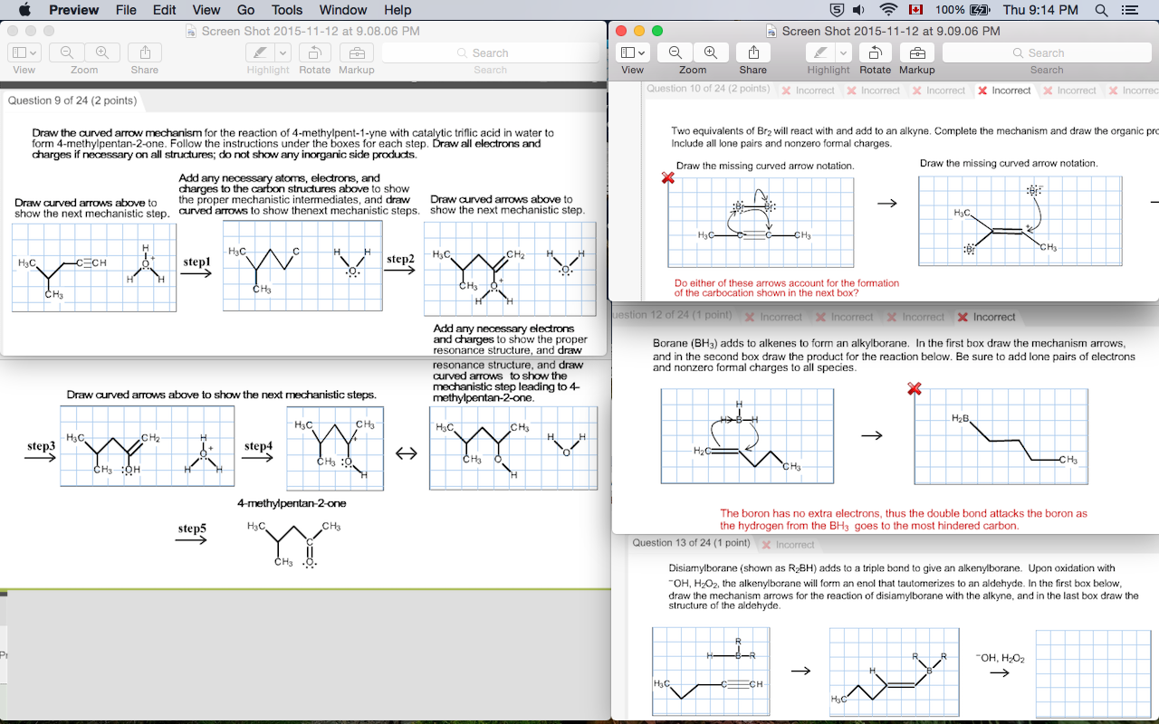 Solved Draw The Curved Arrow Mechanism For The Reaction Of Chegg