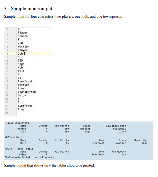 Solved Homework 6-Classes, Inheritance, and Polymorphism in | Chegg.com
