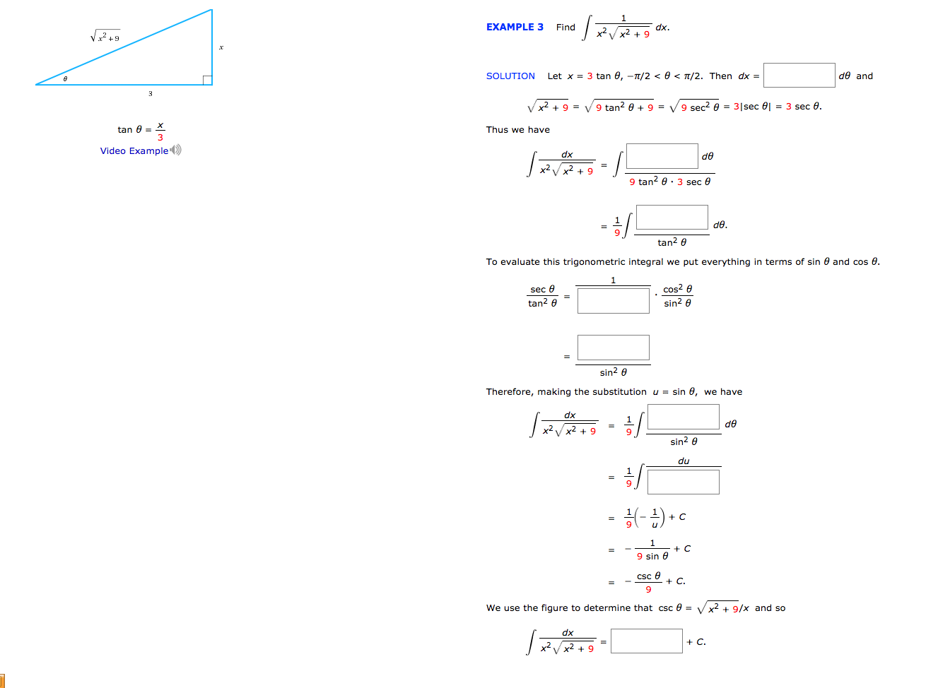 Solved Find Integral 1 x 2squareroot X 2 9 Dx Let X 3 Chegg Solved Find Integral 1 x 2squareroot X 2 9 Dx Let X 3 Chegg