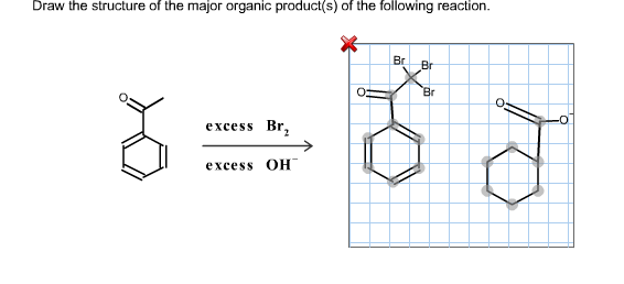 Solved draw the structure of the major organic products of | Chegg.com