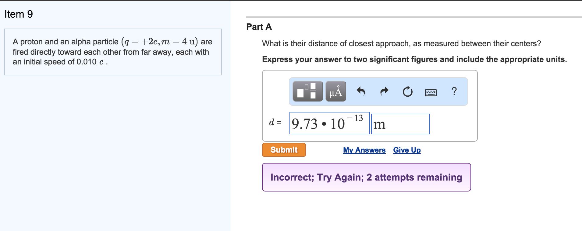 solved-tem-9-part-a-a-proton-and-an-alpha-particle-q-2e-chegg