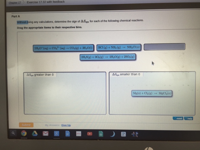 Solved Without Doing Any Calculations, Determine The Sign Of | Chegg.com