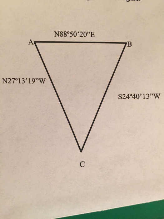 Solved Compute All Of The Interior Angles For The Figure Chegg Com   Image