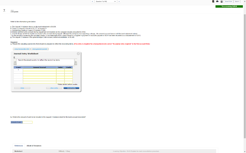 solved-the-august-31-balance-shown-on-the-bank-statement-is-chegg
