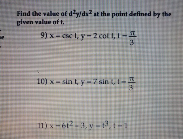 solved-find-the-value-of-d2y-dx2-at-the-point-defined-by-the-chegg