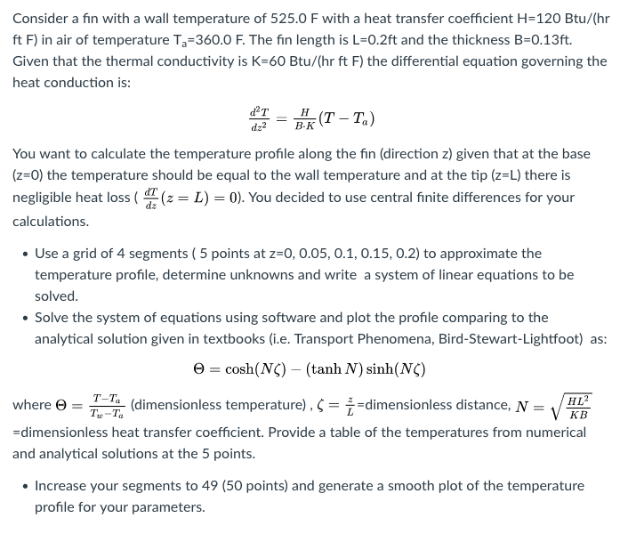 solved-cooling-fins-are-used-to-increase-the-area-available-chegg