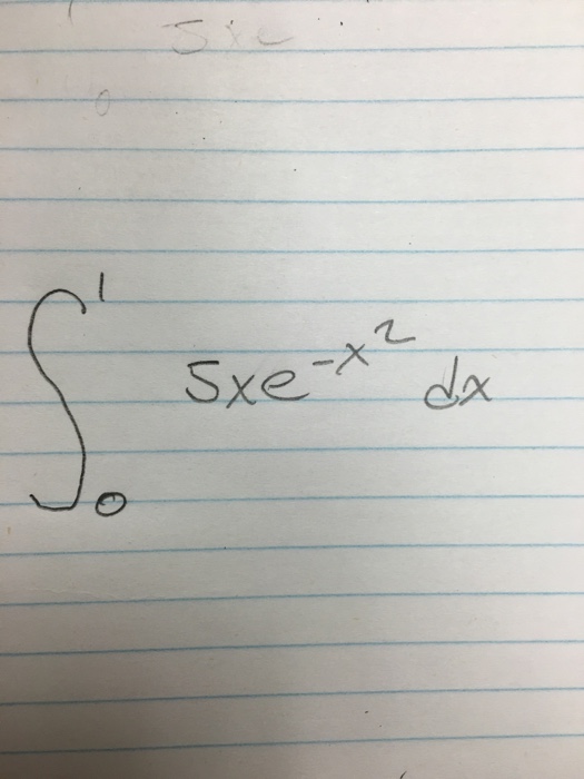 solved-integral-1-0-5xe-x-2-dx-chegg